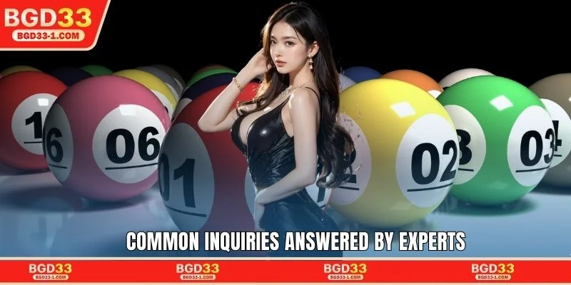 Common inquiries answered by experts