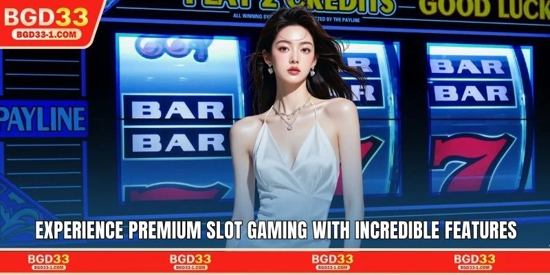 Experience premium slot gaming with incredible features