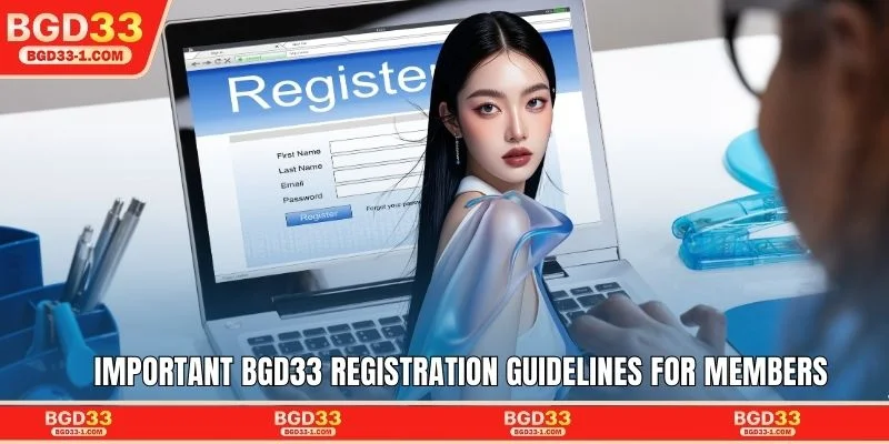 Important BGD33 registration guidelines for members