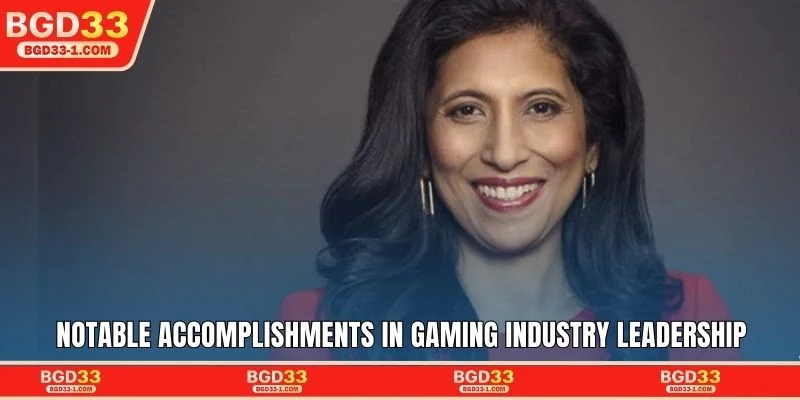 Notable accomplishments in gaming industry leadership
