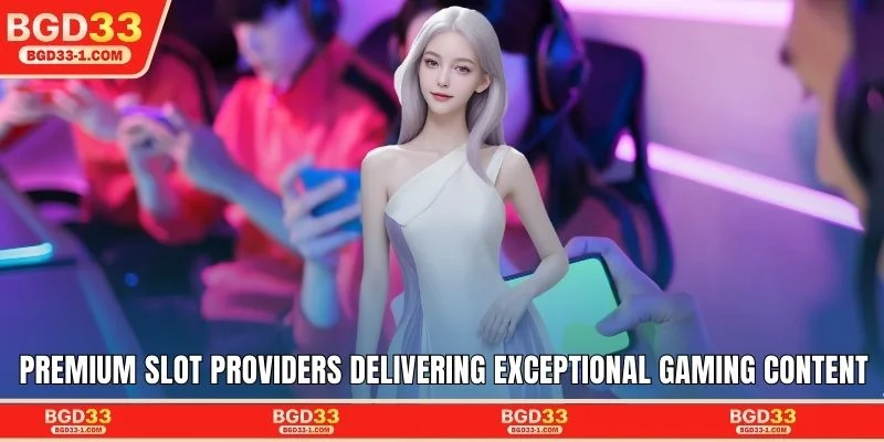 Premium slot providers delivering exceptional gaming content