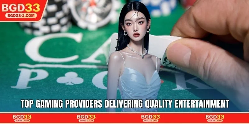 Top gaming providers delivering quality entertainment